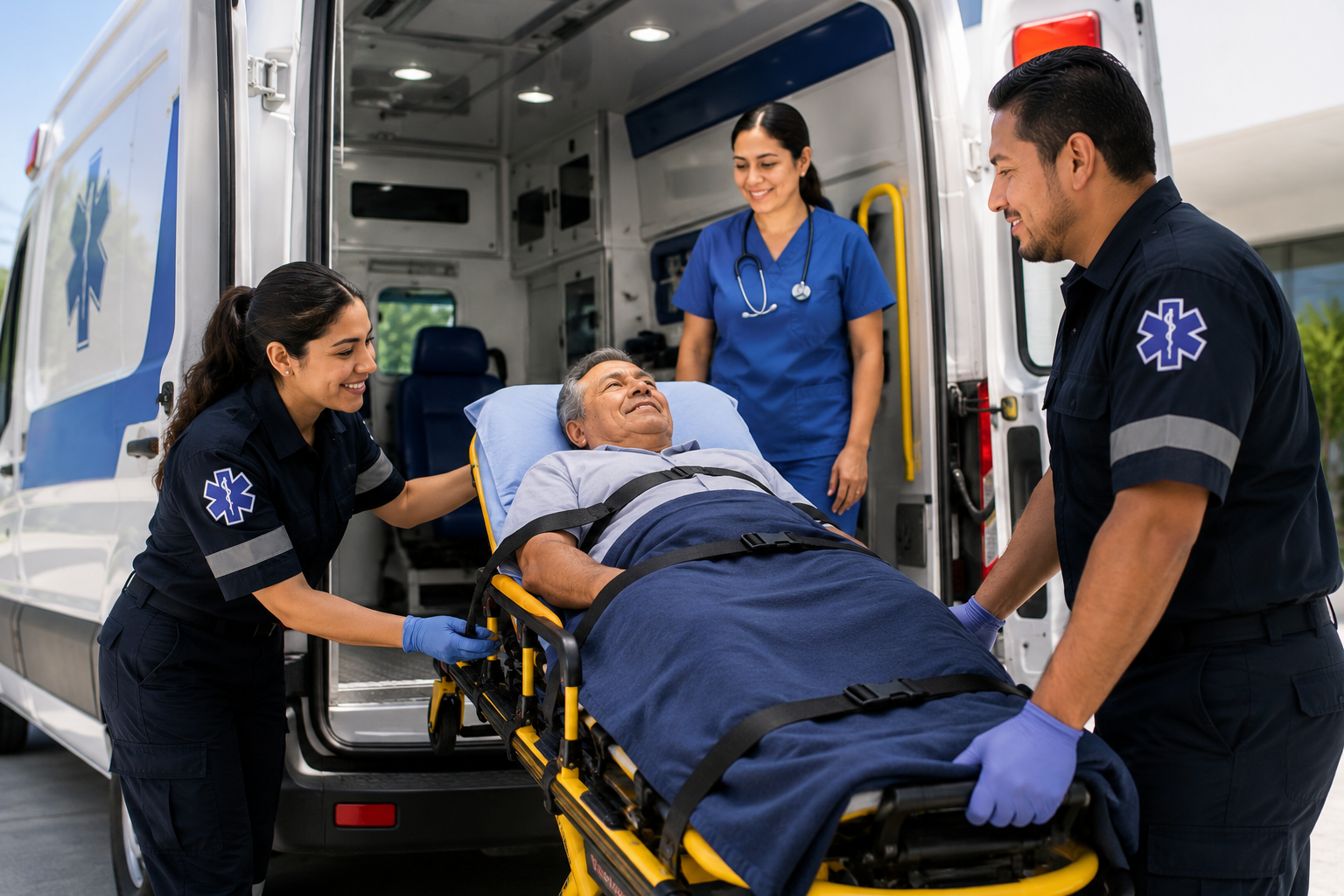 Traslados en ambulancia en CDMX
