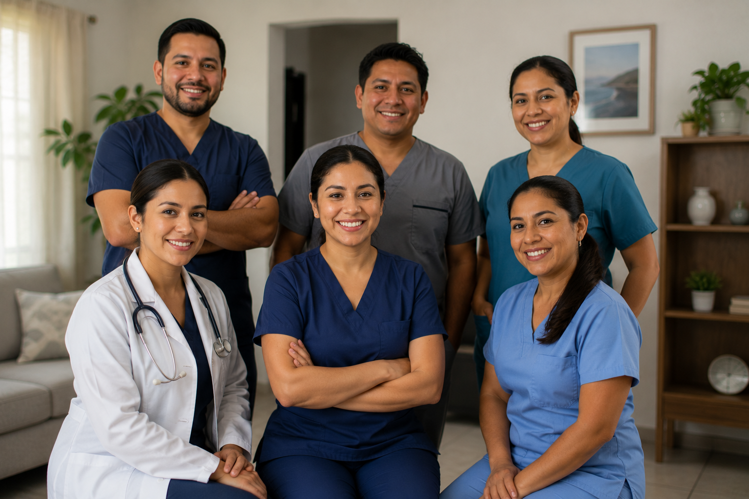 Equipo médico multidisciplinario de Servicios de Luna